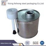 Pint Zinn Flasche mit Pinsel