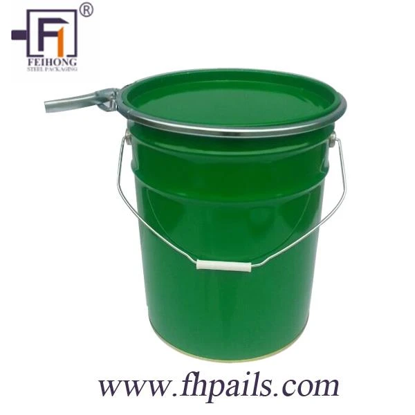 25L Latex Farbeimer mit Verschlussringdeckel