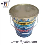 18l Stahleimer mit Castellated-Deckel für Farbeimer