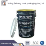 5 Gallone Stahleimer mit Deckel für Chemikalien, Farbe