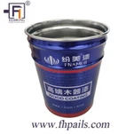 Metallfarbeimer Mit Deckel