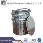 Runde 1 Gallone leerer Latexfarbeimer