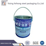 Kleiner Latex Farbeimer mit Deckel