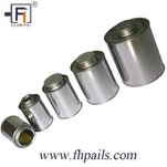 Blechdose mit Schraube Top für Klebstoff